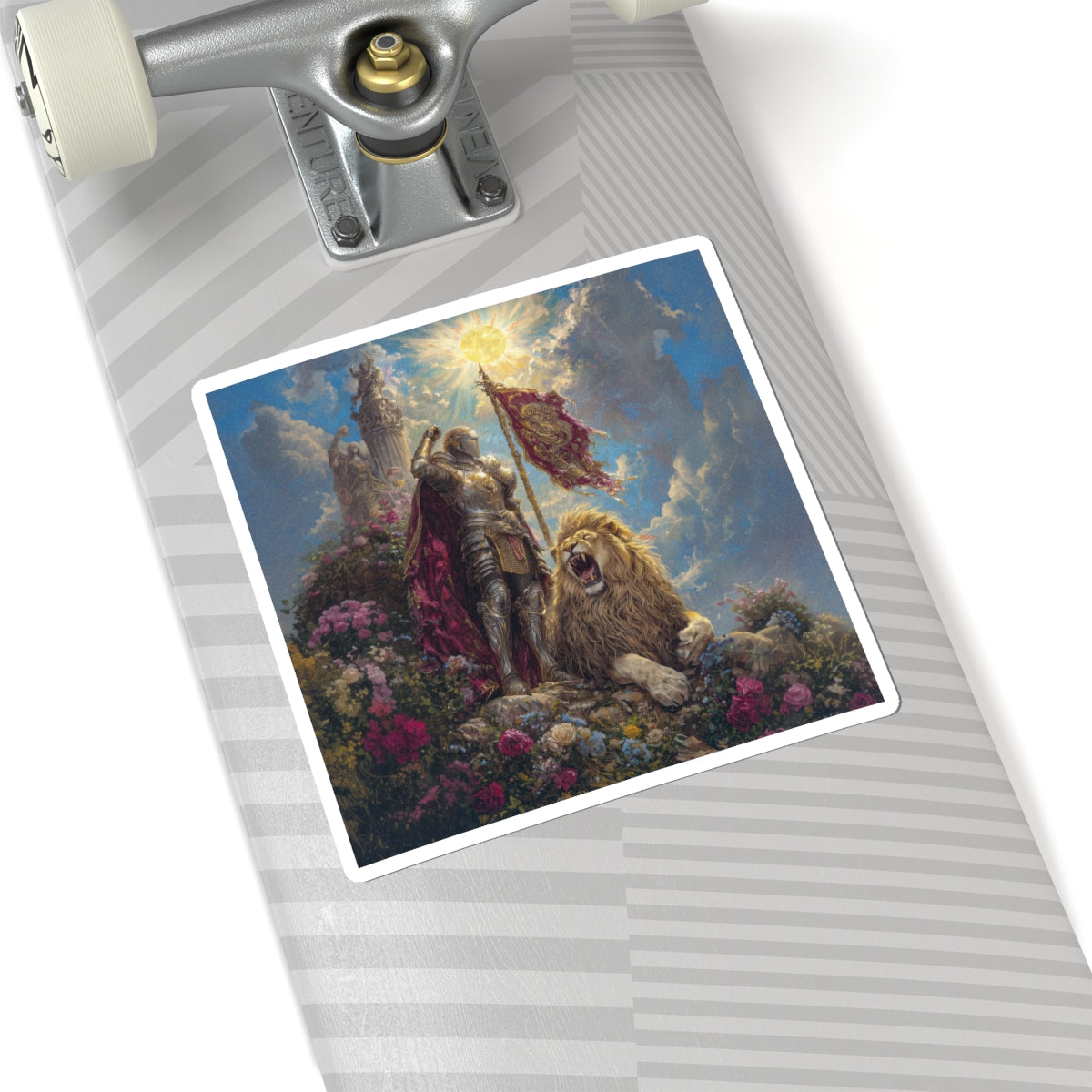 Triumphant Victory Sticker