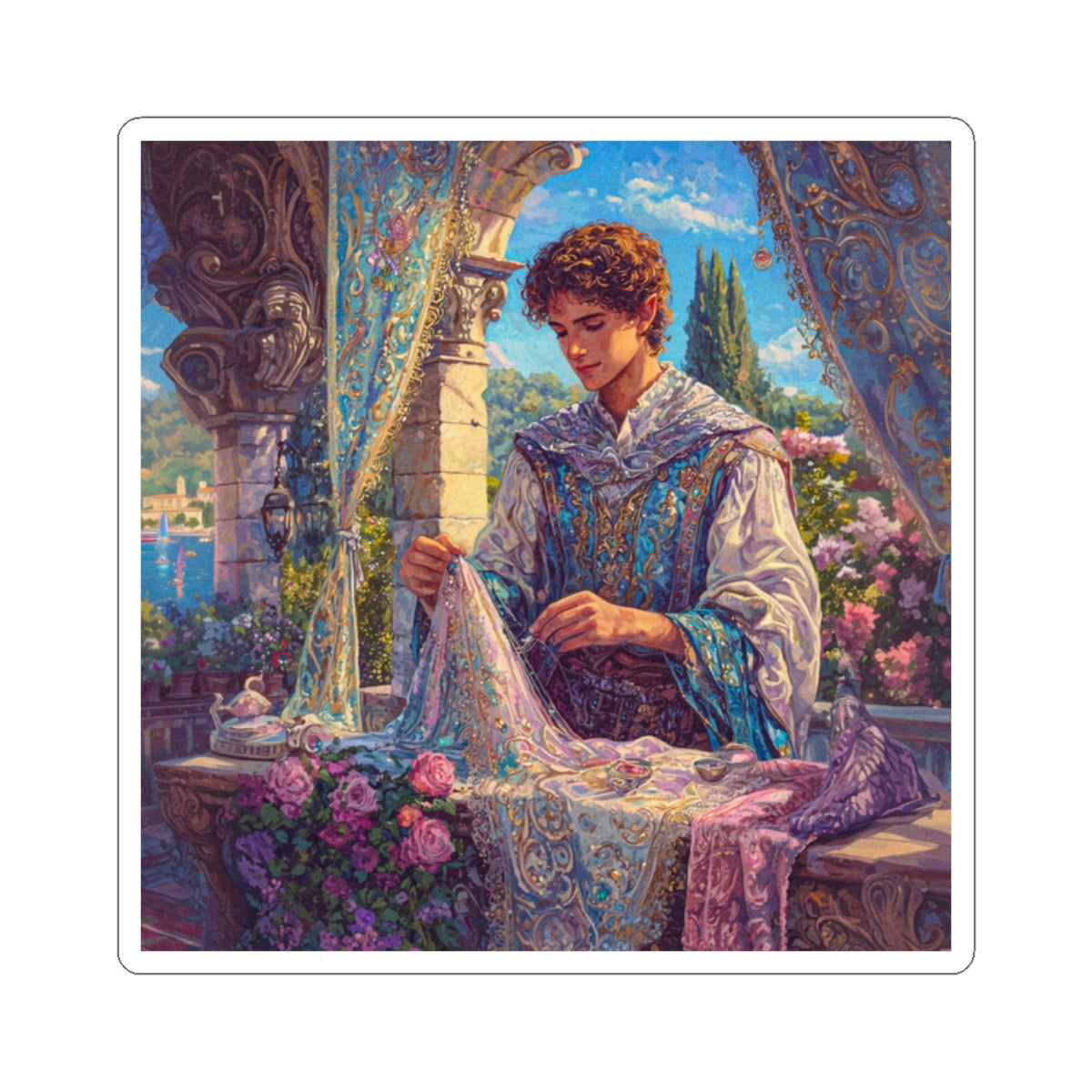 Vibrant Tailor Sticker