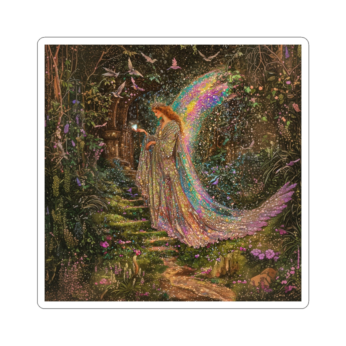 Shimmering Maiden Sticker