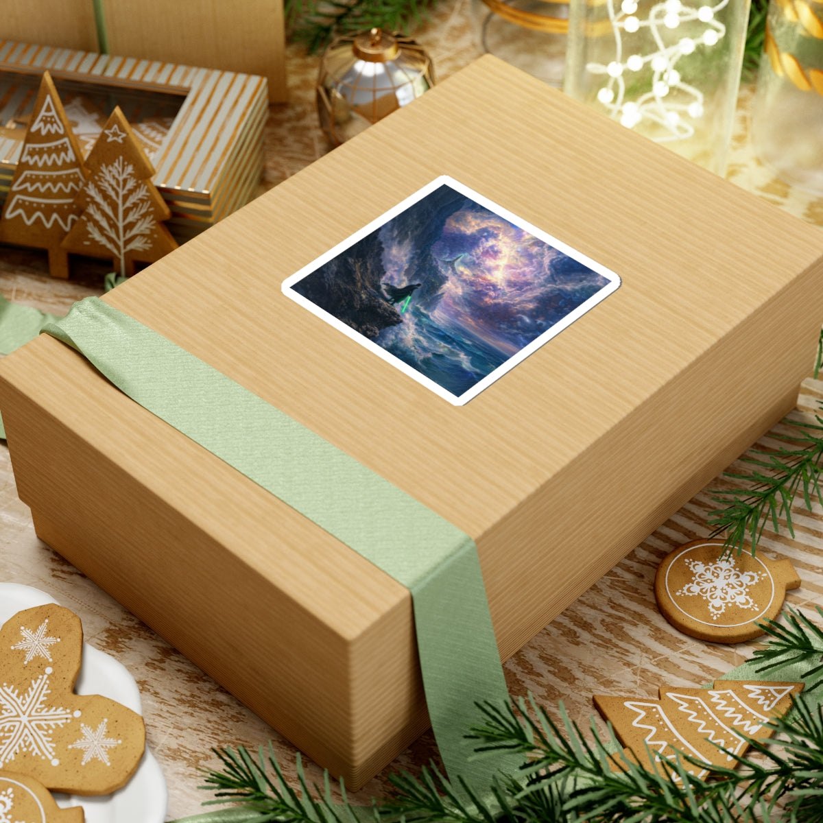 Distant Beacon Sticker