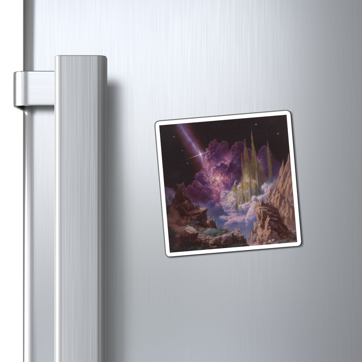 Veiled Palace Fridge Magnet