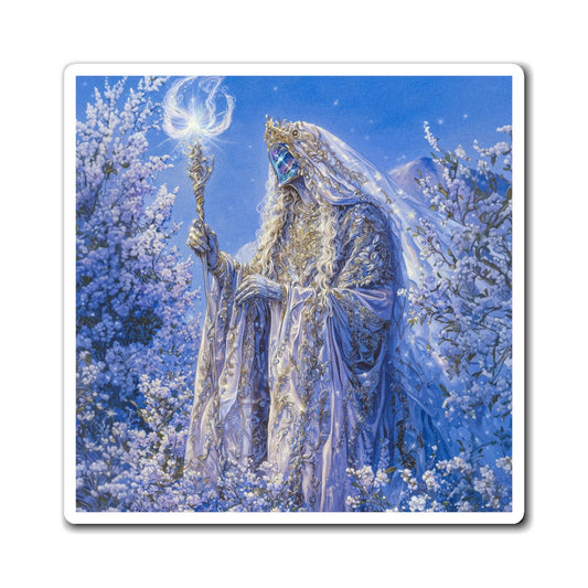 Frost Mage Fridge Magnet