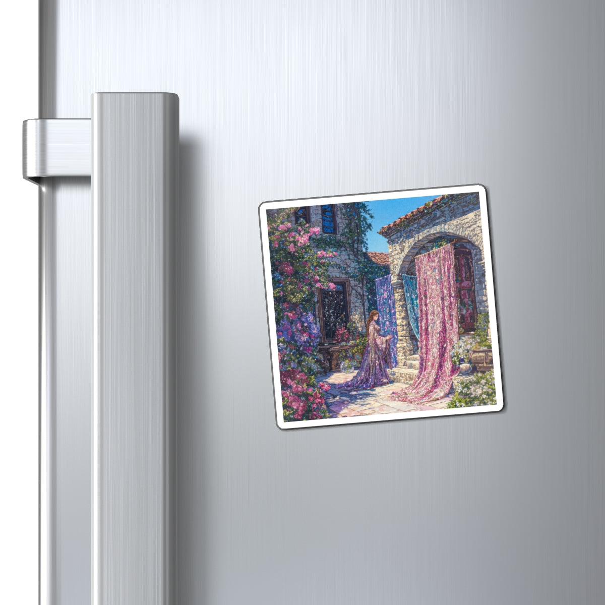 Dazzling Fabrics Fridge Magnet