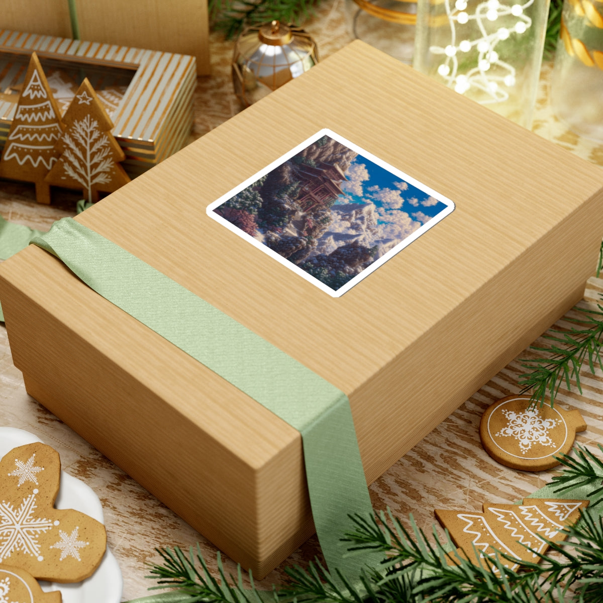 Alpine Pagoda Sticker