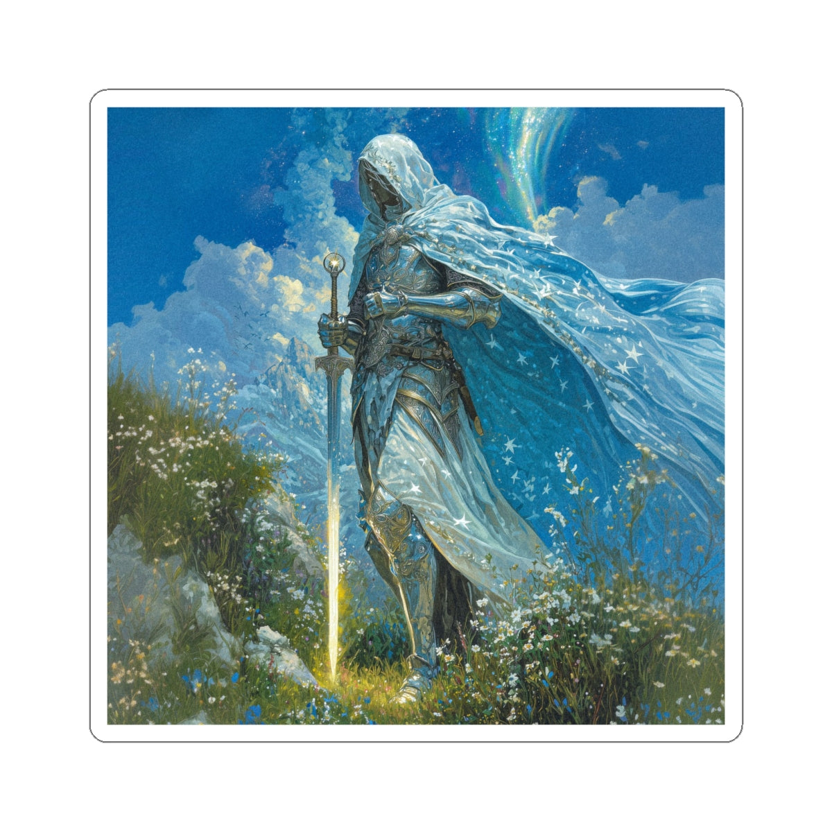 Cloaked Wanderer Sticker