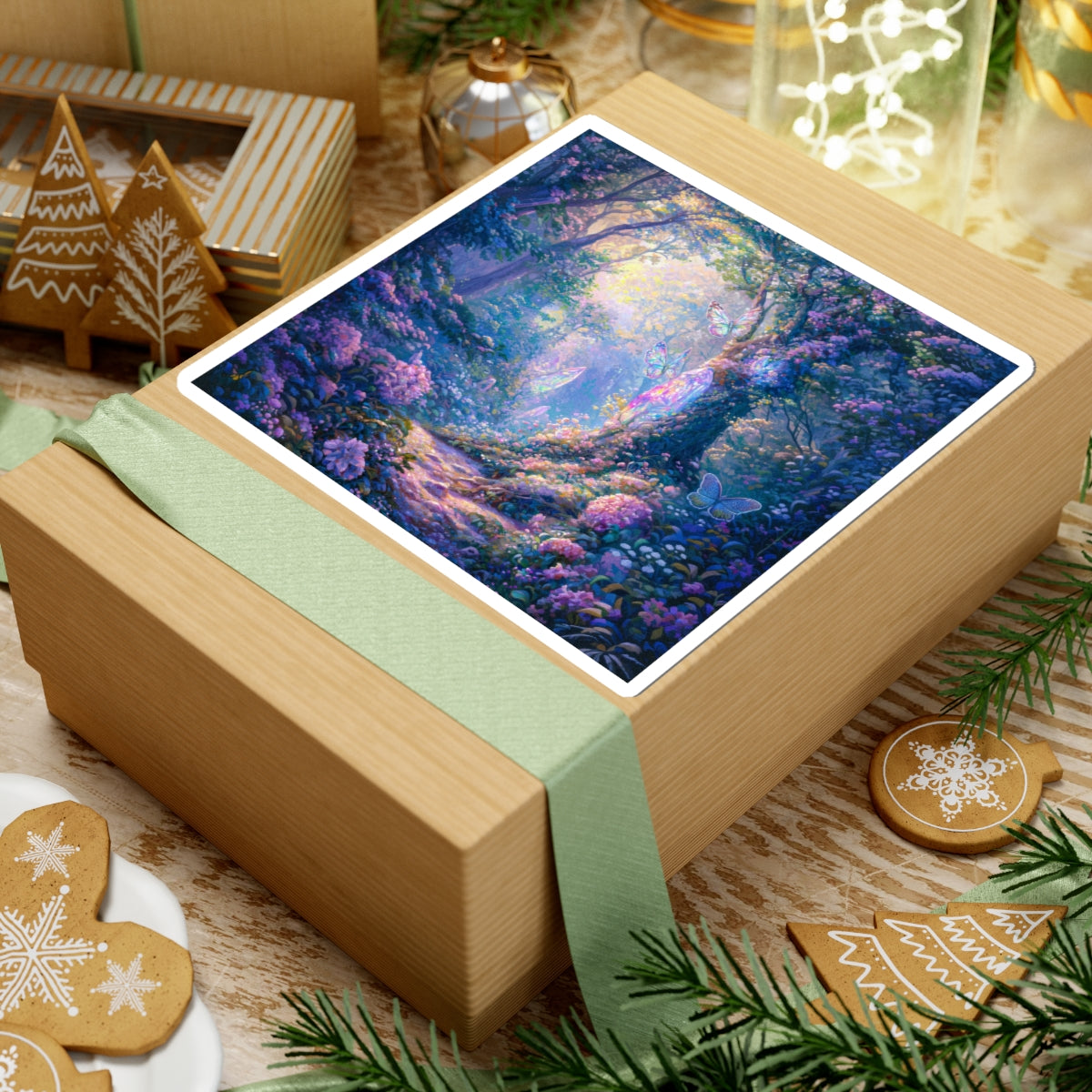 Butterfly Path Sticker