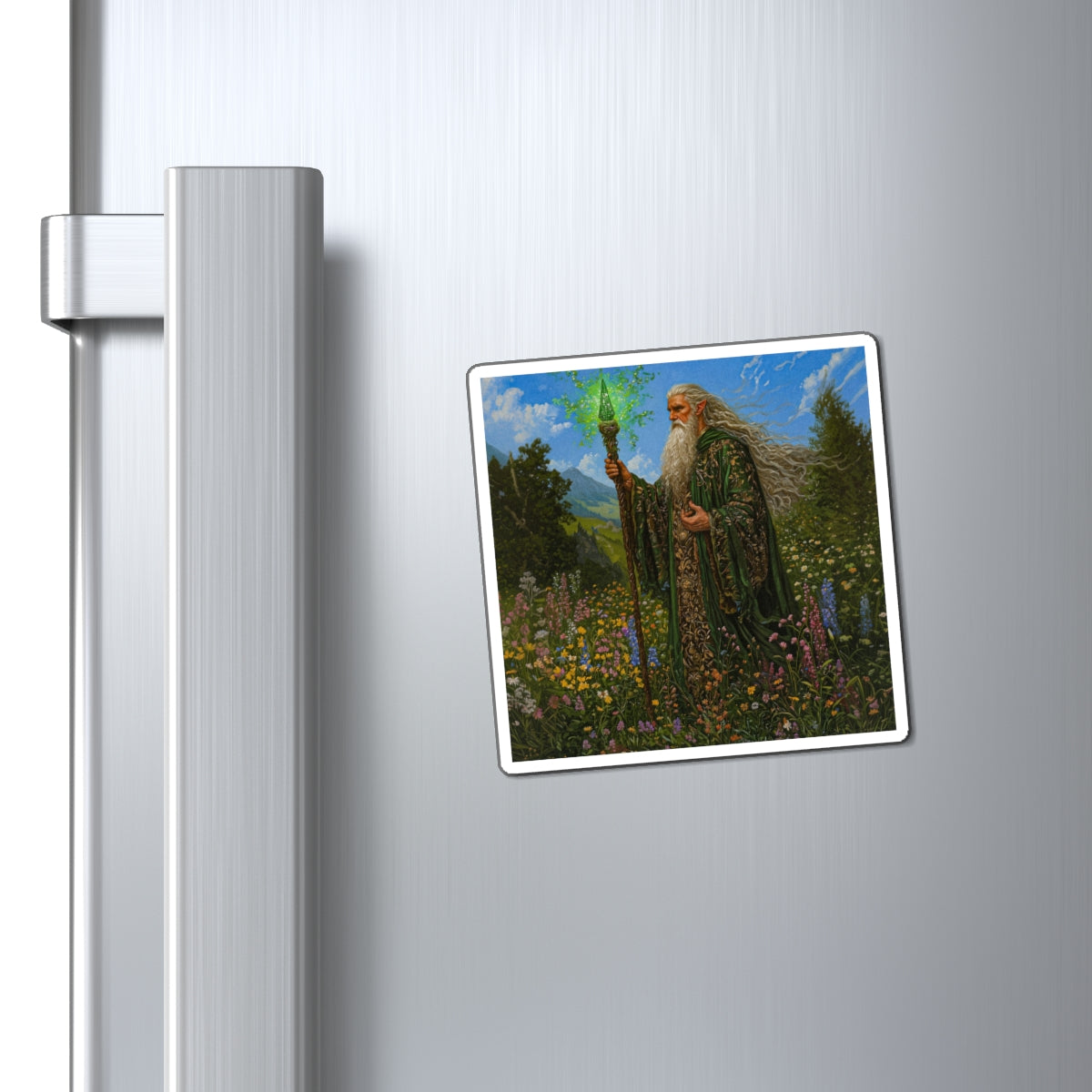 Nomadic Wizard Fridge Magnet
