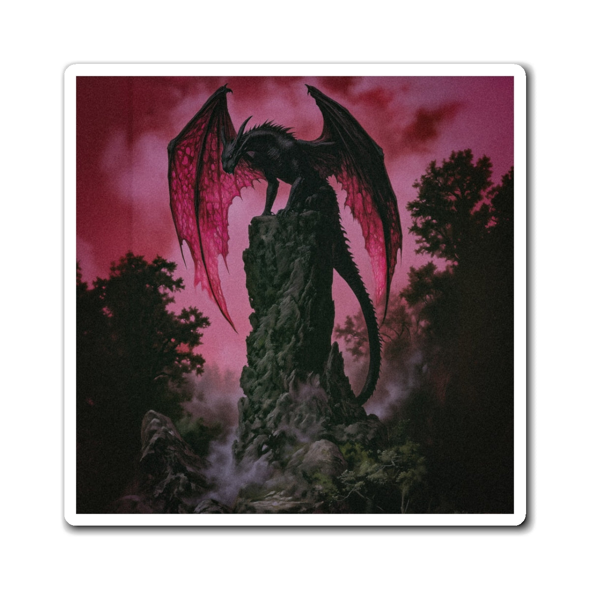 Harbinger Drake Fridge Magnet